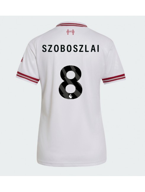 Zenske Futbalové oblečenie Liverpool Dominik Szoboszlai #8 2026-27 Krátky Rukáv - Preč Zenske Futbalové oblečenie Liverpool Dominik Szoboszlai #8 2026-27 Krátky Rukáv - Preč